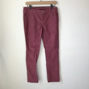 Garnet Hill Rose/Pink Corduroy Pants